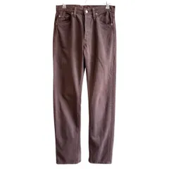 USA製 LEVI’S リーバイス 501 ボタンフライ デニムパンツ コットンパンツ 紫系 W30×32 No.G854