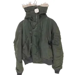 アルファインダストリーズ ALPHA INDUSTRIES 80s MADE IN USA N-2B フライトジャケット メンズ  MEDIUM