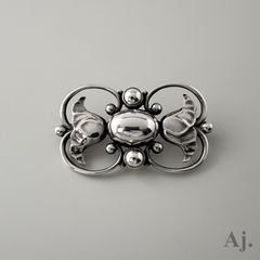 GEORG JENSEN ブローチ 156 シルバー Ag925 - メルカリ