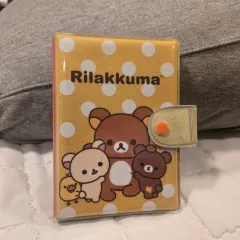 リラックマ フニフニ シール バインダー + 追加 ステッカー バインダー