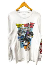 古着アニメ ドラゴンボールZ DRAGON BALL 海外オフィシャルTシャツ M ホワイト メンズ/199