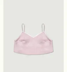 LOVEバイムード レイ レース サテン ビスチェ ピンク