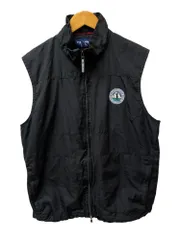 POLO GOLF (ポロゴルフラルフローレン) RALPH LAUREN ナイロンベスト CELEBRATION GOLF 古着 90s 00s Ｍ ブラック メンズ/199