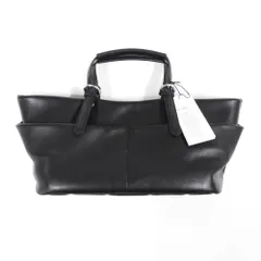 未使用 aniary アニアリ 37-02001 ミニトートバッグ ブラック #38388 本革 レザー 舟形 日本製