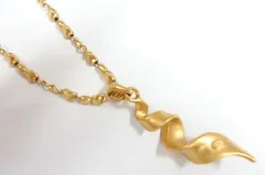 ANNE KLEIN アンクライン ゴールドカラー ネックレスのサムネイル