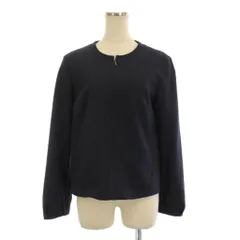 リフレクト Reflect ノーカラージャケット 上着 11 紺 ネイビー 長袖 /LP