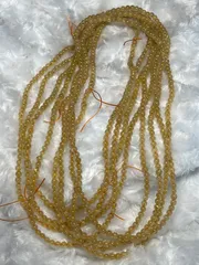 天然ゴールドルチル3連ブレスレット