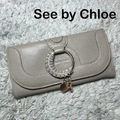 See by Chloe シーバイクロエ 長財布 レザー 鍵チャームのサムネイル