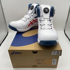 アシックス ウィンジョブCP314BOA28 cm ホワイトチェリートマト - メルカリ
