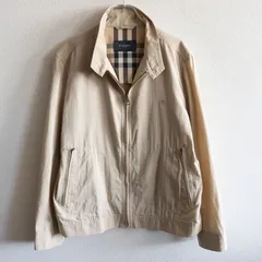 【定番】 BURBERRY LONDON 【シルク混 スイングトップ ジャケット】L ノバチェック バーバリー  s2603149のサムネイル