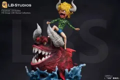 ONE PIECE ドフラミンゴ FAMILY 幹部 デリンジャー lbs レジン フィギュア