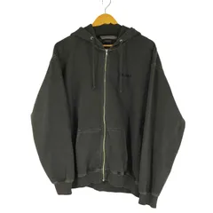 エクストララージ XLARGE PIGMENT DYED EMBOSS LOGO ZIP HOODED SWEAT メンズ import：M 