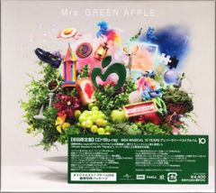 Mrs. GREEN APPLE 10 初回限定盤 CD+Blu-ray 新品 - メルカリ
