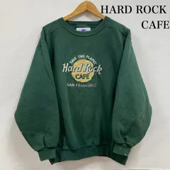 ヴィンテージ USA製 HARD ROCK CAFE ハードロックカフェ サンフランシスコ クルーネック スウェット メンズ M ISItems【USED】【古着】【中古】50129569