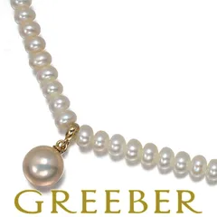 ミキモトペルリータ ネックレス パール 真珠 4.0mm/7.2mm K18YG #192000
