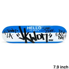 DGK DECK ディージーケー デッキ TEAM HELLO MY SPOT IS JKWON 7.9　スケートボード スケボーのサムネイル