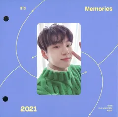 BTS Blu-ray盤 JUNGKOOK MEMORIES OF 2021 台紙付