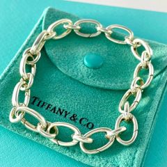 ティファニー ツイスト オーバル リンク ブレスレット 925 YK5e - メルカリ