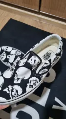 VANS スリッポン スカル