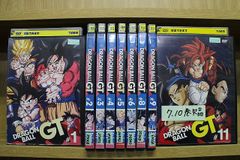 DVD 드래곤 볼 GT 1~11권(7,10권 결품) 합계 9개 set *케이스 없음 발송 렌탈 떨어짐 ZU3411