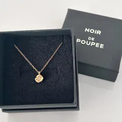 NOIR DE POUPEE ノワールドプーペ シルバー925 ゴールドカラー ネックレス 美品 箱付きのサムネイル