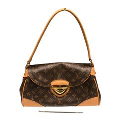 希少 Louis Vuitton モノグラム 廃盤品ビバリーMM プッシュロック