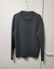 UNIQLO ウォッシャブル ミラノリブ クルーネックセーター