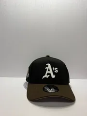 ニューエラ オークランドアスレチックス ワールドシリーズ1989 9forty A-FRAME スナップバックキャップ ツートンカラー