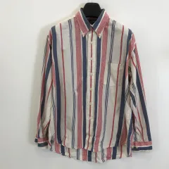 CHAPS ラルフローレン ストライプ シャツ L