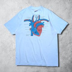 90s Hanes 心臓 解剖図 ペースメーカー Tee XL - メルカリ