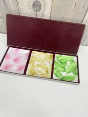 E【保管品】七宝焼き 銘々皿 3枚セット 伝統工芸品 お皿 小皿 インテリア