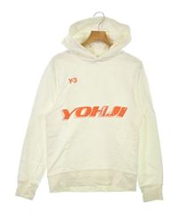Y-3 Yohji Yamamoto パーカー ホワイト XL - メルカリ