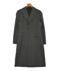 美品 PRADA チェスターコート 48 Lサイズ チャコール 袖タグ 【61