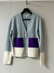 COS コス ブロック カーディガン XS