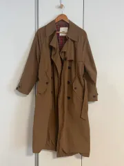 siero ブラウン トレンチコート