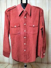 [希少]旧リアルマッコイズ ジョーマッコイ ウエスタンシャツ赤size15H美品 希少]旧リアルマッコイズ ジョーマッコイ ウエスタンシャツ赤size15H美