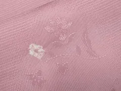 平和屋着物■上質な小紋　絞り　枝花文　正絹　逸品　CABE3574ev