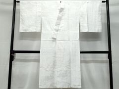 平和屋着物◎六通柄本袋帯 四天王文旗 銀糸 正絹 逸品 BAAT9384mz