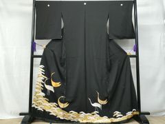 平和屋着物◎六通柄本袋帯 四天王文旗 銀糸 正絹 逸品 BAAT9384mz