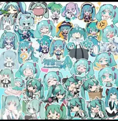 初音ミク ダイアリーデコ 100個 ステッカー