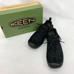KEEN ジャスパー ウォータープルーフ スニーカー 1029644 シューズ 27.5cm ブラック 箱付き メンズ 靴 _201068
