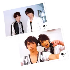 渡辺翔太 宮舘涼太 公式写真 2枚 【SN34】スノ ゆり組 6人 ジャニーズ銀座 2016 16年