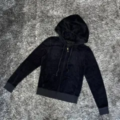 JUICY COUTURE ジューシークチュール レディース フーディジップアップ (S)