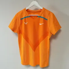 L NIKE Rapha Nadal 2023 オーストラリア オープン ADV テニス トップス オレンジ