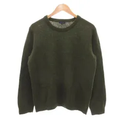 アーバンリサーチ URBAN RESEARCH ニット セーター ウール 38 緑 グリーン ラウンドネック 長袖 /NL ■ECF003