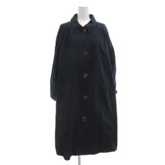 エヘカソポ サマンサモスモス ehka sopo SM2 コート ロング丈 F 紺 ネイビー レギュラーカラー /NL ■ECF003