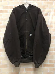 【中古】 Carhartt カーハート アクティブジャケット J130 ブラウン レギュラー 111451241