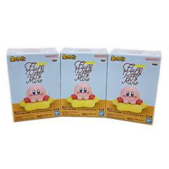 BANPRESTO 3점 정리 판매 별의 커비 Fluffy Puffy MINE~커비들과 쉬움~ 피규어