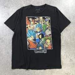 DRAGON BALL SUPER ドラゴンボール超 アニメ キャラクタープリントTシャツ メンズXL 古着 漫画 黒