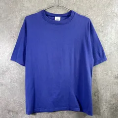 90年代 USA製 GAP オールドギャップ ブランクTシャツ メンズS 古着 90s ヴィンテージ VINTAGE シングルステッチ 無地T 紫色 フェードパープル